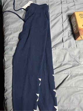Men's Navy Star-Accent Joggers